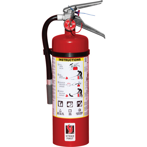 Extincteur d'incendie, ABC, Capacit&eacute; 5 lb Groupe Generik