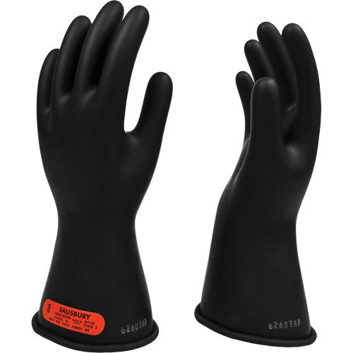Gants isolants en caoutchouc Salisbury, ASTM classe 0, Taille 7, 11" lo Groupe Generik