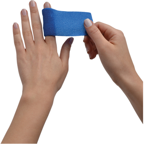 Soft Foam Bandages, Cut to Size L x 2-1/2" W, Class 1, Self-Adherent Groupe Generik