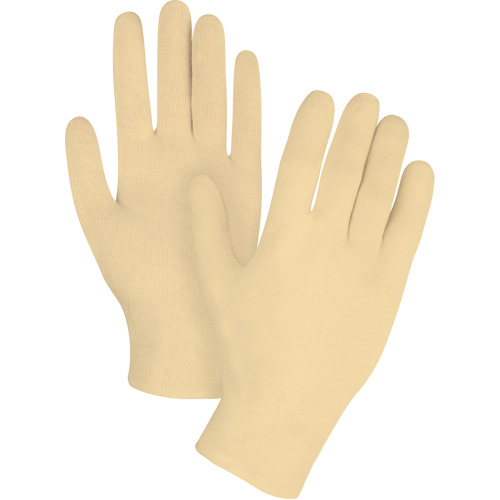 Heavyweight Inspection Gloves, Cotton, Hemmed Cuff, Ladies Groupe Generik
