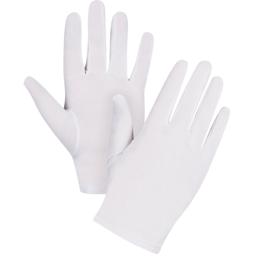 Low-Lint Inspection Gloves, Nylon, Hemmed Cuff, Ladies/X-Small Groupe Generik
