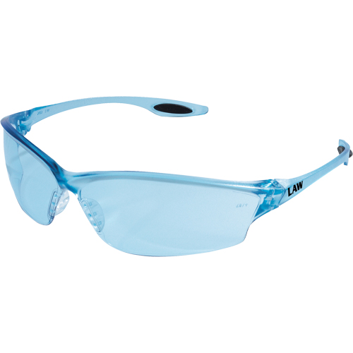 Law&reg; 2 Safety Glasses, Blue Lens, Anti-Scratch, ANSI Z87+ Groupe Generik
