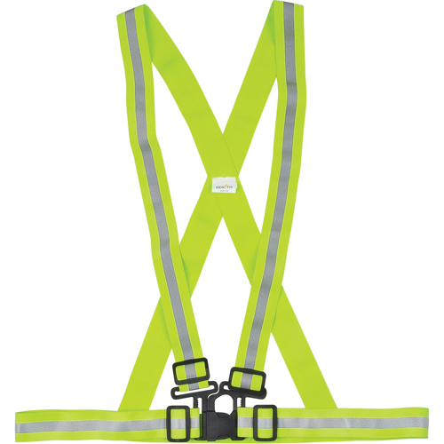 Harnais de s&eacute;curit&eacute; d'usage standard, Jaune lime haute visibilit&eacute;, Couleur r&eacute;fl&eacute;chissante Argent, Moyen Groupe Generik