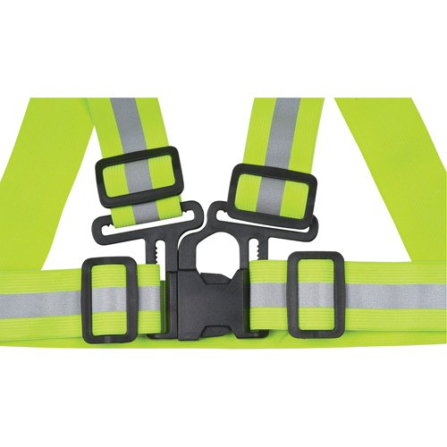 Harnais de s&eacute;curit&eacute; d'usage standard, Jaune lime haute visibilit&eacute;, Couleur r&eacute;fl&eacute;chissante Argent, Moyen Groupe Generik