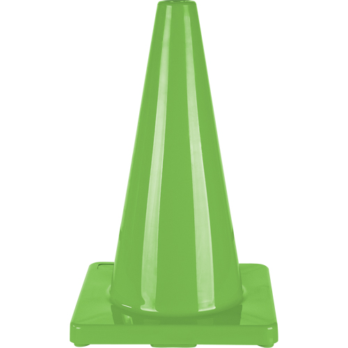 Coloured Traffic Cone, 18", Green Groupe Generik