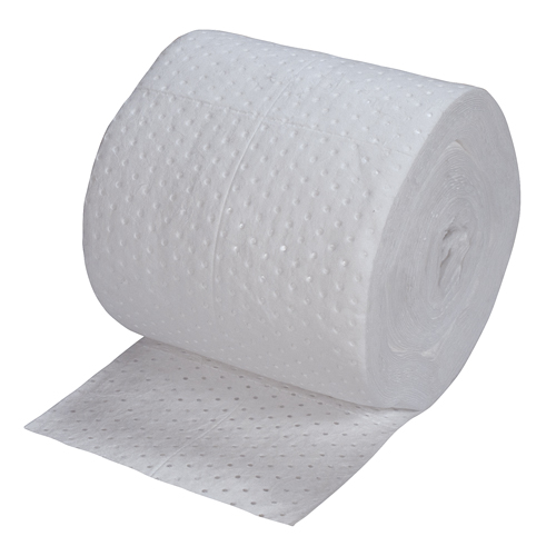 Premium Bonded Sorbent Rolls, Heavyweight, 150' L x 15" W, 25 gal. Absorbancy Groupe Generik