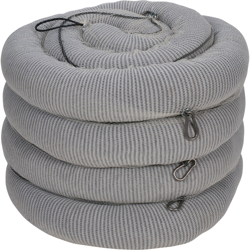 Barrage absorbant, Universel, 10' lo x 5" la, Absorption 26 gal., 4 /pqt Groupe Generik