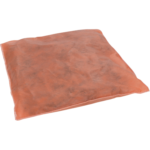 Tampon absorbant, Mati&egrave;res dangereuses, 18" lo x 18" la, 45 gal. absorption/pqt Groupe Generik