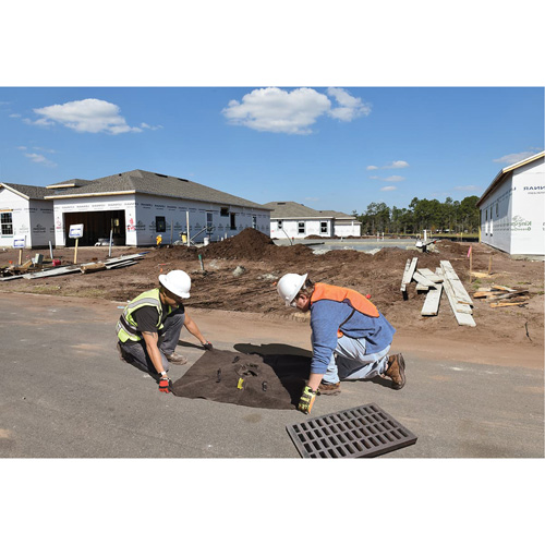 Bac de r&eacute;tention Plus Ultra-Drain Guard, Huile & s&eacute;diments, 48" lo x 36" la Groupe Generik