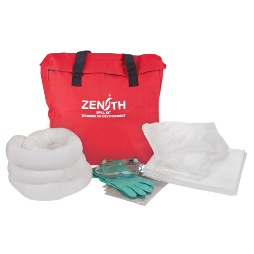 Trousse de lutte contre les d&eacute;versements pour camion, Huile seulement, Sac, Absorbance de 10 gal. US Groupe Generik