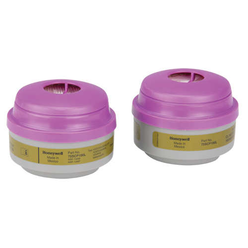 Cartouches pour respirateur s&eacute;rie N de North, Cartouche gaz/vapeur, Gaz multiples Groupe Generik
