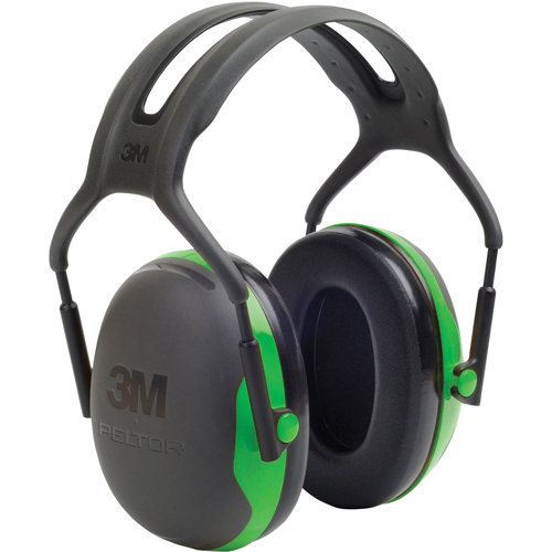 Peltor X Series Earmuffs, Headband, 22 NRR dB Groupe Generik