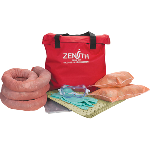 Trousse de lutte contre les d&eacute;versements pour camion, Mati&egrave;res dangereuses, Sac, Absorbance de 10 gal. US Groupe Generik
