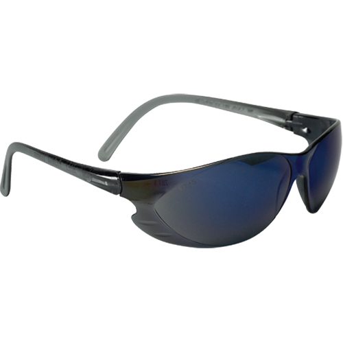 Blue Mirror Safety Glasses, Blue/Mirror Lens, Anti-Scratch, Meets/Exceeds CSA Z94.3 Groupe Generik
