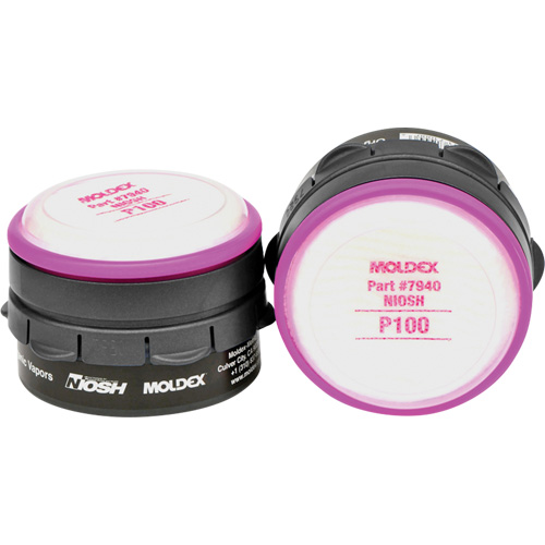 Respirator Cartridges, Combination Gas/Vapour Cartridge and Particulate Filter/Gas/Vapour Cartridge, Organic Vapour/P100 Groupe Generik
