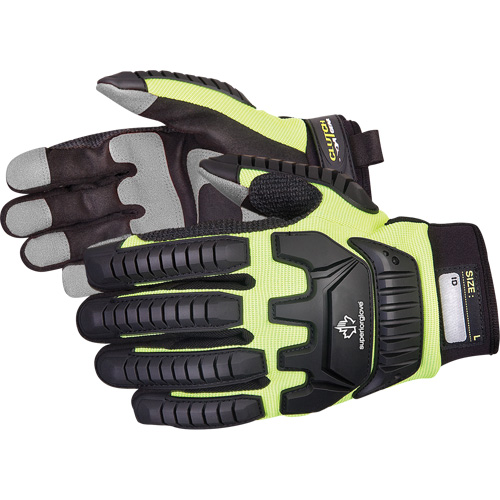 Clutch Gear&reg; Impact-Resistant Mechanic's Gloves, PVC Palm, Size Small Groupe Generik