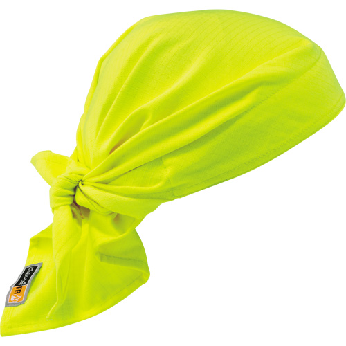 Chill-Its&reg; 6710FR FR Cooling Triangle Hat, High Visibility Lime-Yellow Groupe Generik