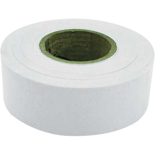 Flagging Tape, 1.2" W x 300' L, White Groupe Generik