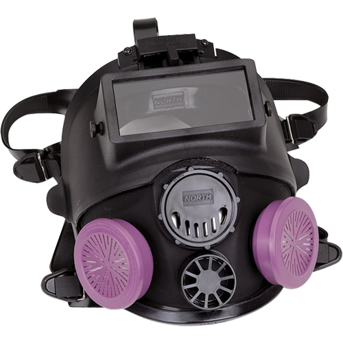 7600 Series Full Face Respirator with Welding Attachment, Silicone, Small Groupe Generik