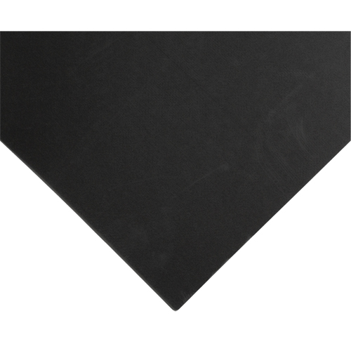 Electrically Conductive Mat No.785, 3' W x 75' L x 3/32" T, PVC, Smooth, Black Groupe Generik