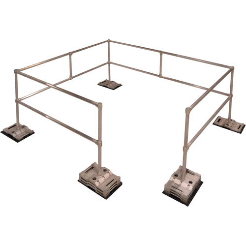 RoofGuard Classic System - Packaged Kits, Aluminum, 72" W x 216" L x 42" H Groupe Generik