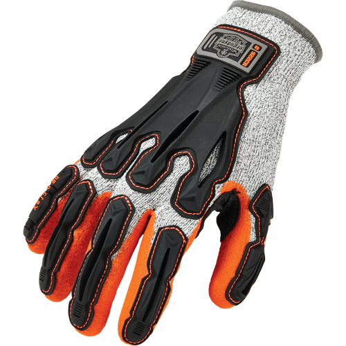 ProFlex&reg; 922CR Dorsal Impact Reducing Gloves, Small, Synthetic Palm, Knit Wrist Cuff Groupe Generik