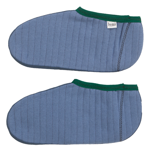 Chaussons pour bottes en caoutchouc, Hommes, T-Grand, Bleu/Vert, Coton/Molleton Groupe Generik