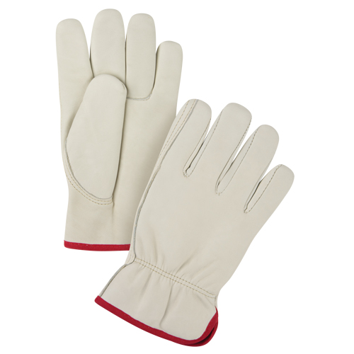 Premium Driver's Gloves, Small, Grain Cowhide Palm Groupe Generik