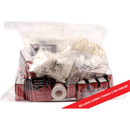 Recharge pour trousse de premiers soins Dynamic, WSIB Ontario, Classe 2 Groupe Generik