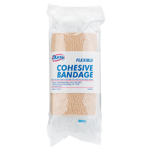Dukal Bandage, Cut to Size L x 4" W, Class 1, Self-Adherent Groupe Generik