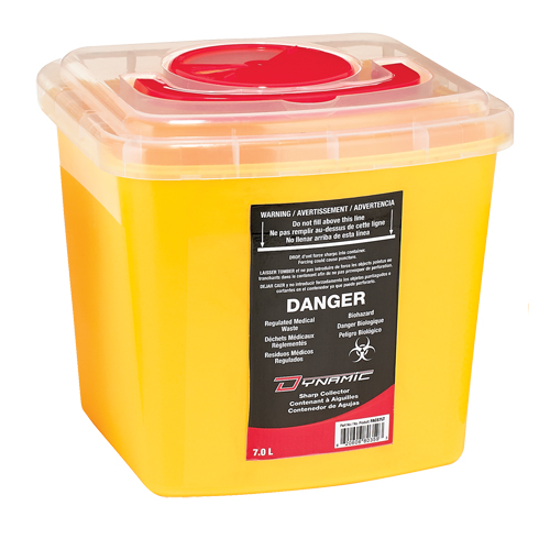 Dynamic Sharps&reg; Container, 7 L Capacity Groupe Generik