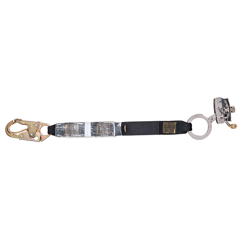 Rope Grab Fall Arrester, With Lanyard, 5/8" Rope Diameter Groupe Generik