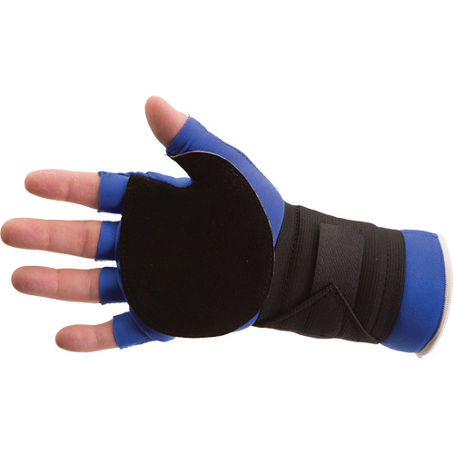 Anti-Impact Glove with Wrist Support, Size Small, Split Leather Palm Groupe Generik