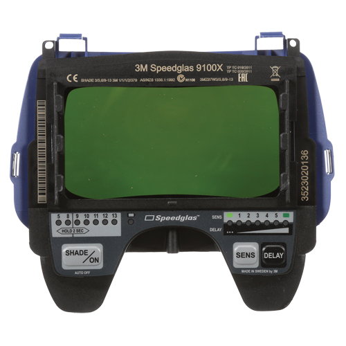 Speedglas Auto-Darkening Filter 9100X, 4-2/10"W x 2-1/10" H Viewing Area, For Use With Series 9100 Groupe Generik