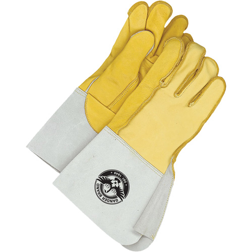 Gants de soudage, Cuir fleur de vache/Cuir fleur de daim, Taille Grand/10 Groupe Generik