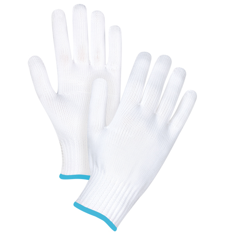 Seamless String Knit Gloves, Polyester, 10 Gauge, X-Large Groupe Generik