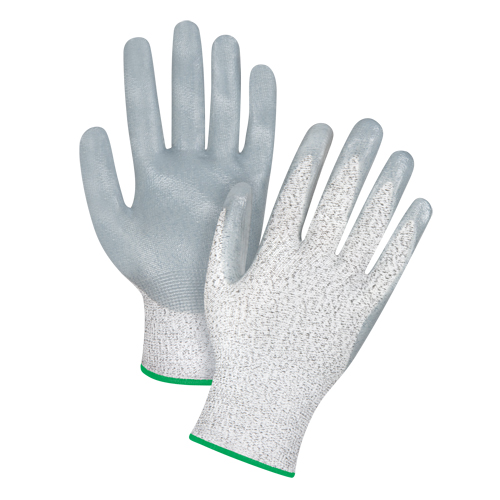 Gants haute performance r&eacute;sistants &agrave; la coupe, Taille Moyen/8, Calibre 13, Rev&ecirc;tement Nitrile, Enveloppe en PEHP, ANSI/ISEA 105 niveau 4/EN 388 niveau 5 Groupe Generik