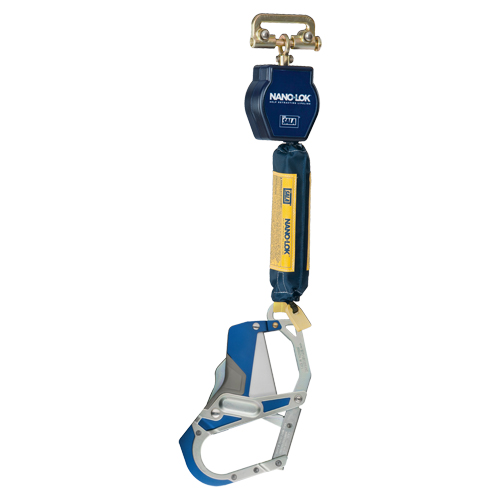 Cordage de s&eacute;curit&eacute; autor&eacute;tractable Nano-Lok, 6', Sangles, Stationnaire Groupe Generik
