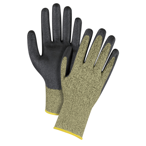 Breathable Coated Gloves, Size 6/X-Small, 13 Gauge, Foam Nitrile Coated, Aramid Shell, ASTM ANSI Level A6 Groupe Generik