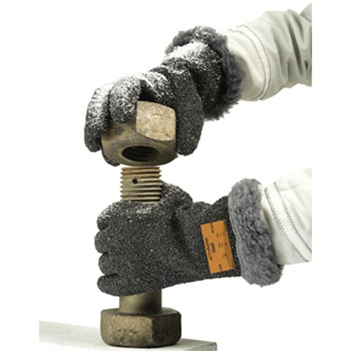 Gants ActivArmr 97-674 pour le froid extr&ecirc;me, 12/3T-Grand, R&ecirc;vetement PVC, Enveloppe en Coton Groupe Generik