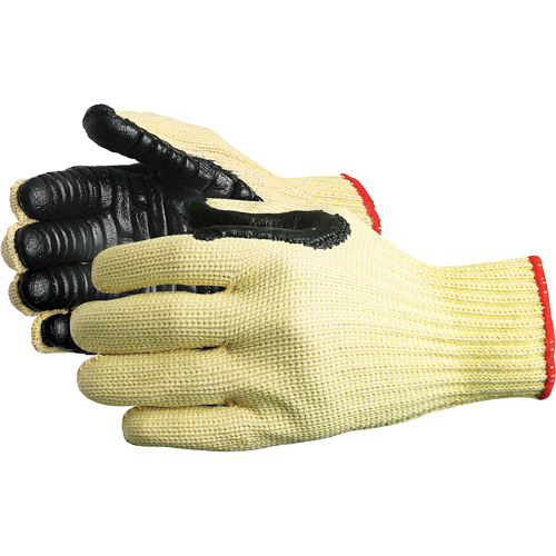 Vibrastop Vibration-Dampening Gloves, Size Large, Synthetic Palm Groupe Generik