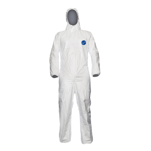 Coveralls, Small, White, Tyvek&reg; 500 Groupe Generik