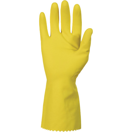 Gants ChemStop, Taille Petit/7, 12" lo, Latex, Doublure en Ouat&eacute;e, 12 mils Groupe Generik