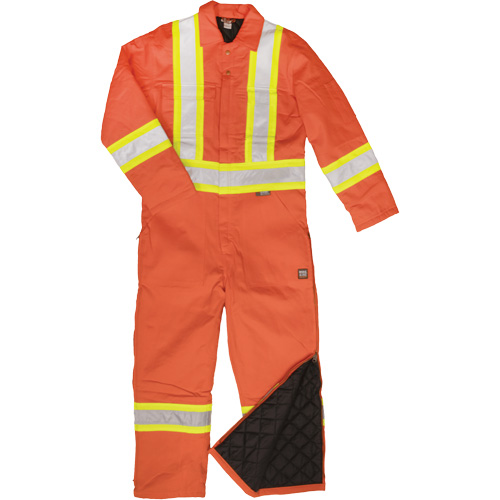 Reflective Duck Coveralls, Small, Orange Groupe Generik
