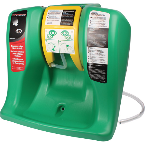 Douche oculaire Dynamic, Aliment&eacute; par gravit&eacute;, Capacit&eacute; 16 gal., Conformit&eacute; ANSI Z358.1 Groupe Generik