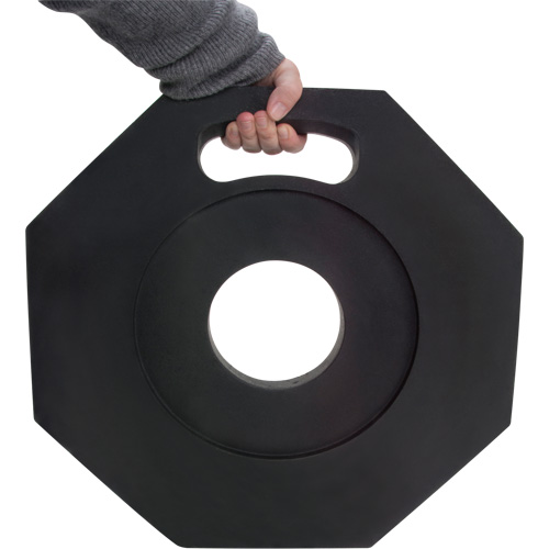 Rubber Base for Premium Delineator Posts, 12 lbs. Groupe Generik