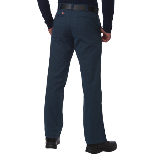 Westex UltraSoft&reg; Low Rise Work Pants, 28, x 36, Navy Blue, 12.4 cal/cm2 Groupe Generik