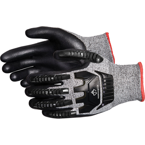Gants en tricot de composite r&eacute;sistant aux coupures et antichoc TenActiv, 6, Paume en Synth&eacute;tique, Poignet Poignet en tricot Groupe Generik