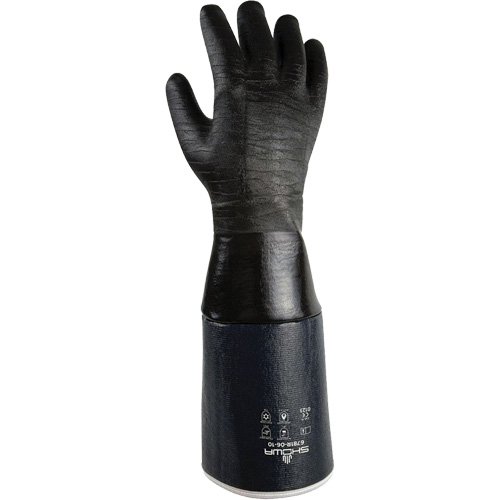 6781R-06-10 Heat Resistant Gloves, Cotton/Neoprene, 10/Large, Protects Up To 500° F (260° C) Groupe Generik