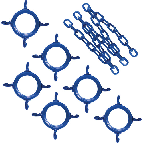 Ensemble de connecteurs de chaîne pour c&ocirc;nes Groupe Generik